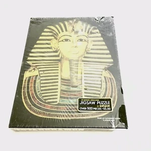 Rare The Mask Of Tutankhamun Puzzle 500pcs Springbok 1977 - Picture 1 of 7