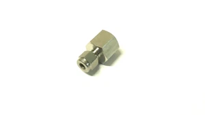 Female Connector  1/4" X 3/8 FNPT Stainless Steel LETLOK - Picture 1 of 3