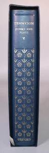 1968 TENNYSON Poems and Plays Later Edition Lambskin Binding Oxford Std Authors - Picture 1 of 18