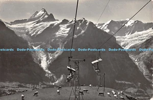 R389232 Bergbahn Grindelwald First Schreckhorn Fiescherwand 2469 Ernst Schudel H - Bild 1 von 4
