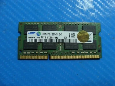 Lenovo Y40-70 Samsung 8GB PC3L-12800S SO-DIMM Memory RAM M471B1G73DB0-YK0 - Image 1 of 2
