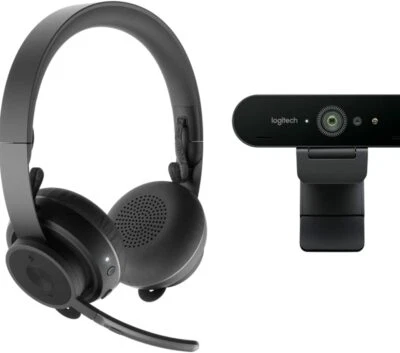 Logitech Pro Personal Video Collaboration Kit (Zona Wireless + Brio Webcam) - Immagine 1 di 2