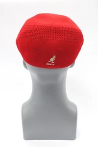 100% autentico uomo rosso scarlatto KANGOL Tropic 507 Ventair Ivy Cap K3208HT - Foto 1 di 7