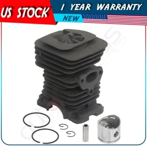 Zylinder Kolben Kit Stift 40mm Bohrung für Husqvarna 142 141 41 137 136 Motorsäge - Bild 1 von 12