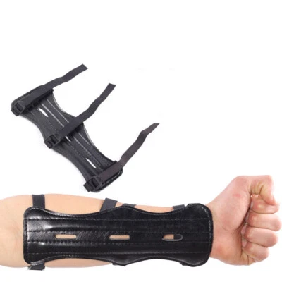 Archery Arm Guard Forearm Protector Straps Gear Bow Training Hunting Supply - Image 1 of 4