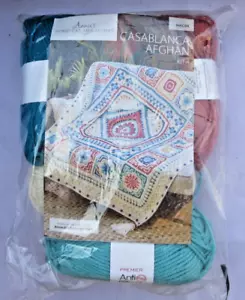 Annie's Moroccan Tile Afghan Casablanca Afghan - KIT 4 - Picture 1 of 3