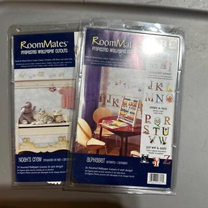 Roommates precasted Wallpaper Cutouts Lot Of 2 Baby /Nursery - Picture 1 of 6