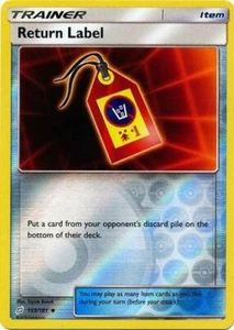 Pokemon Team Up Return Label Reverse Holo 153/181 - Picture 1 of 1