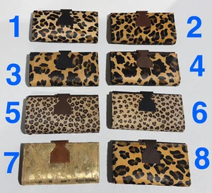 Leopardenmuster Stil Damen Leder Geldbörse-BRANDNEU - Bild 1 von 29