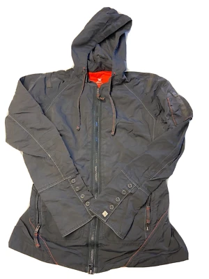 Chaqueta de viajero urbanita con capucha cremallera completa gris Mountain Hardwear para mujer talla 6 Foto 1 de 4