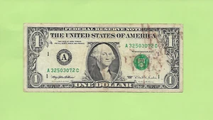 N1S .. 1995 $1 WEB FED PRESS A 3250 3072 C .. FRONT PLATE-5, BACK-10 RUN-6 - Picture 1 of 2