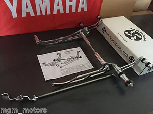 PEDANE AVANZATE YAMAHA VIRAGO XV 750 1100 FORWARD CONTROLS 1992 up - Picture 1 of 3