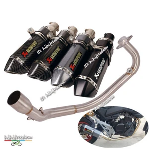 Silenciador puntas silenciador de puntas silenciador 51 mm sistema de escape completo para sistema de escape completo CF-Moto ST125 - Imagen 1 de 12