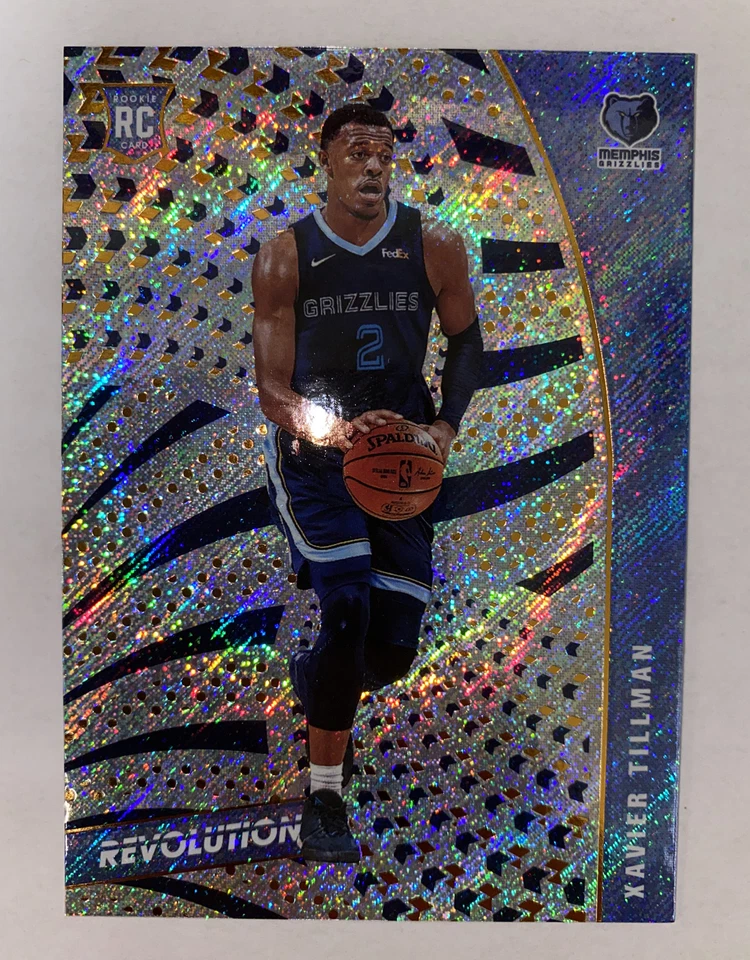 2020 -21 Panini Revolution Xavier Tillman Holographic Rookie Card #105 *PERFECT* - Image 1 of 4