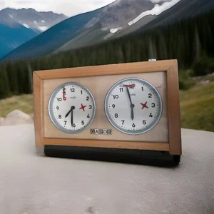 Schachuhr ruhla GARDE Made in GDR / Chess Clock Timer / Sammlung/ Top Zustand - Bild 1 von 6