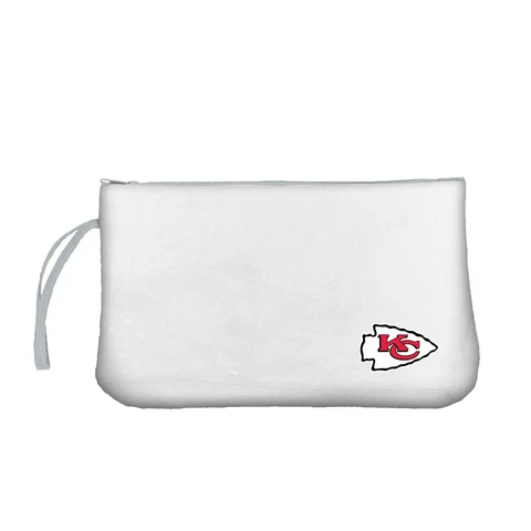 Kansas City Chiefs Clear Wristlet, Stadium Approved, Ticket Holder NFL Licensed Cover