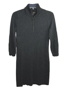 Tommy Bahama Damen Pulloverkleid grau Zopfmuster Größe S - Bild 1 von 6