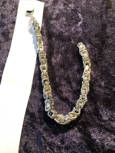 2.,❤️ Armband Silber Herren Modeschmuck massiv 220 mm lang. NEU - Bild 1 von 4