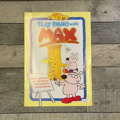 Play Piano With Max Poster  - Image 1 of 4