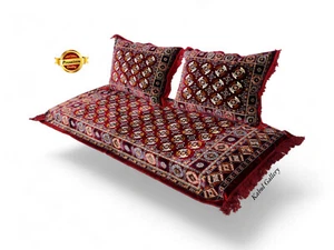 3 Tlg. Matratze Kissen orient Sitzecke Bodenkissen Sitzgruppe Toshak beig23 توشک - Bild 1 von 15