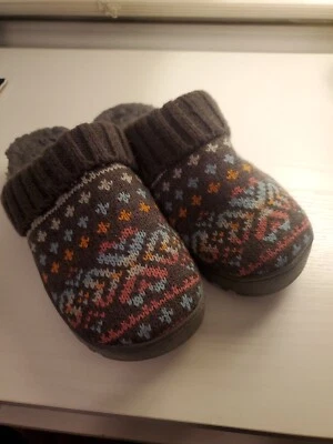 The Original Muk Luks Minette Clog Slippers Thick Sole Womens Size Medium 7-8 - Image 1 of 4