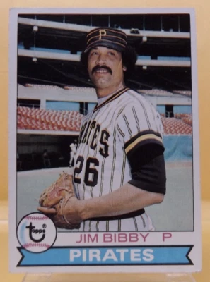 1979 Topps #92 - Jim Bibby - Pittsburgh Pirates - Excellent - Image 1 of 2