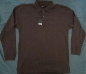 Marc Edwards Polo Long Sleeve Shirt Men’s Size Medium - Picture 1 of 2