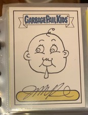 GARBAGE PAIL KIDS ANS4 SKETCH CARD JOHN POUND