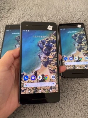 Tested GOOD Google Pixel 2 - 64 GB -  White Black blue (Unlocked) 4G Android - Image 1 of 4