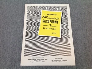 Advanced Jazz Conception for Saxophone - Picture 1 of 8