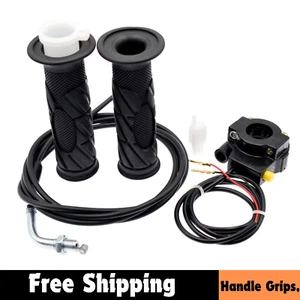 7/8 22Mm Twist Throttle Accelerator Handle Grips, 75" Long Throttle Cable, Kill  - Picture 1 of 12
