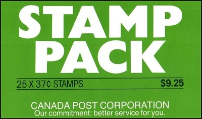 Canada - BK#98 - 1988 .37c Parliament Pane of 25, Scott # 1163 MNH — 第 1/2 张图片