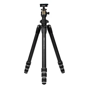 Trípode de carbono Dörr Racer CR-1440 con cabeza esférica CNC-30 cámara de tres patas - Imagen 1 de 8