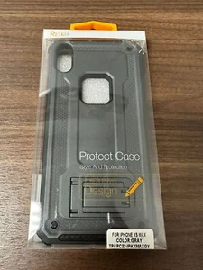 Gray Protective Case For iPhone XS Max Cover Grey Brand New 2E - Picture 1 of 3