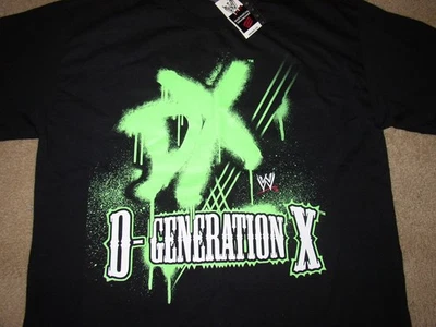 NWT Vintage 2002 WWE D Generation X DX Shawn Michaels Triple HHH YOUTH SZ XL - Image 1 of 4