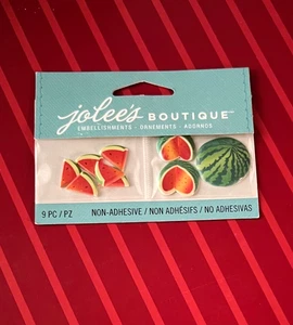 SELTENE WASSERMELONE KLEINE JOLEE'S VERZIERUNGEN - Sommer - nicht klebend - SOMMER - Bild 1 von 2