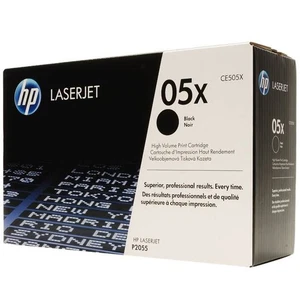 Original HP 05X High Capacity Tonerkassette Schwarz (CE505X) - Bild 1 von 4