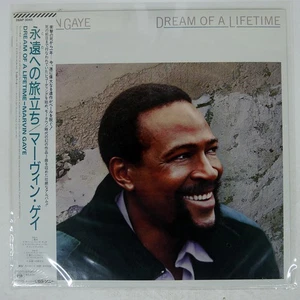 MARVIN GAYE DREAM OF A LIFETIME CBS 28AP3045 Japan OBI SHRINK VINYL LP - Imagen 1 de 1