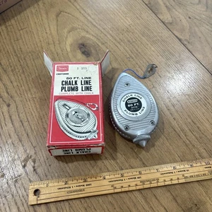 Vintage Craftsman #3773 linea gesso 50' piedi linea a piombo made in USA scatola originale! - Foto 1 di 3