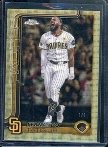 2025 Topps Chrome Fernando Tatis Jr. True Superfractor #159 1/1 Padres - Picture 1 of 2
