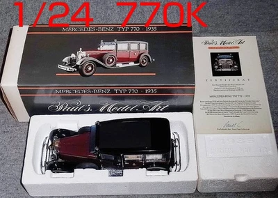 1/24 Mercedes Benz 770K Emperor Showa Royal Car 1935 Hirohito Grosser Mercedes M - Image 1 of 4