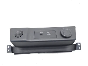 2021-2025 NISSAN ROGUE CENTER CONSOLE START STOP BUTTON USB CHSRGER PANEL OEM - Picture 1 of 17