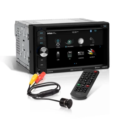 BOSS BVB9351RC DOUBLE 2-DIN CAR BLUETOOTH DVD/CD USB PLAYER 6.2" BACKUP CAMERA - Image 1 of 4