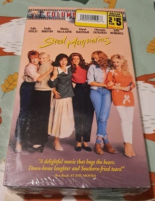 Vintage 1989 Steel Magnolias (2000 release) VHS NEW SEALED W Watermarks  - Image 1 of 4