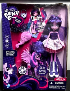 My Little Pony Equestria Girls TWILIGHT SPARKLE 8" Puppe Set 2012-Neu - Bild 1 von 21