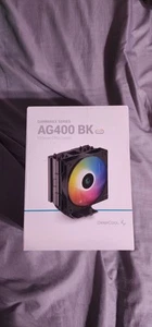 DeepCool AG400 BK ARGB Single-Tower CPU Cooler, 120mm Static ARGB Fan Gammaxx - Photo 1/2