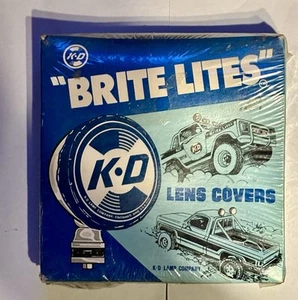 NOS Vintage  KD Brite Lites Lens Covers Pair 6-1/8"  822-0000 - Bild 1 von 4