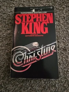 Vintage Christine Stephen King 1st Signet Printing Paperback 1983 - Picture 1 of 6