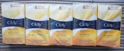 30 Olay Outlast Ultra Moisture Shea Butter Beauty Bars (5 Packs of 6)  New Rare - Image 1 of 2