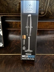 Zulay Kitchen Premium Milk Boss Milk Frother With Stand! Brand New - Picture 1 of 4